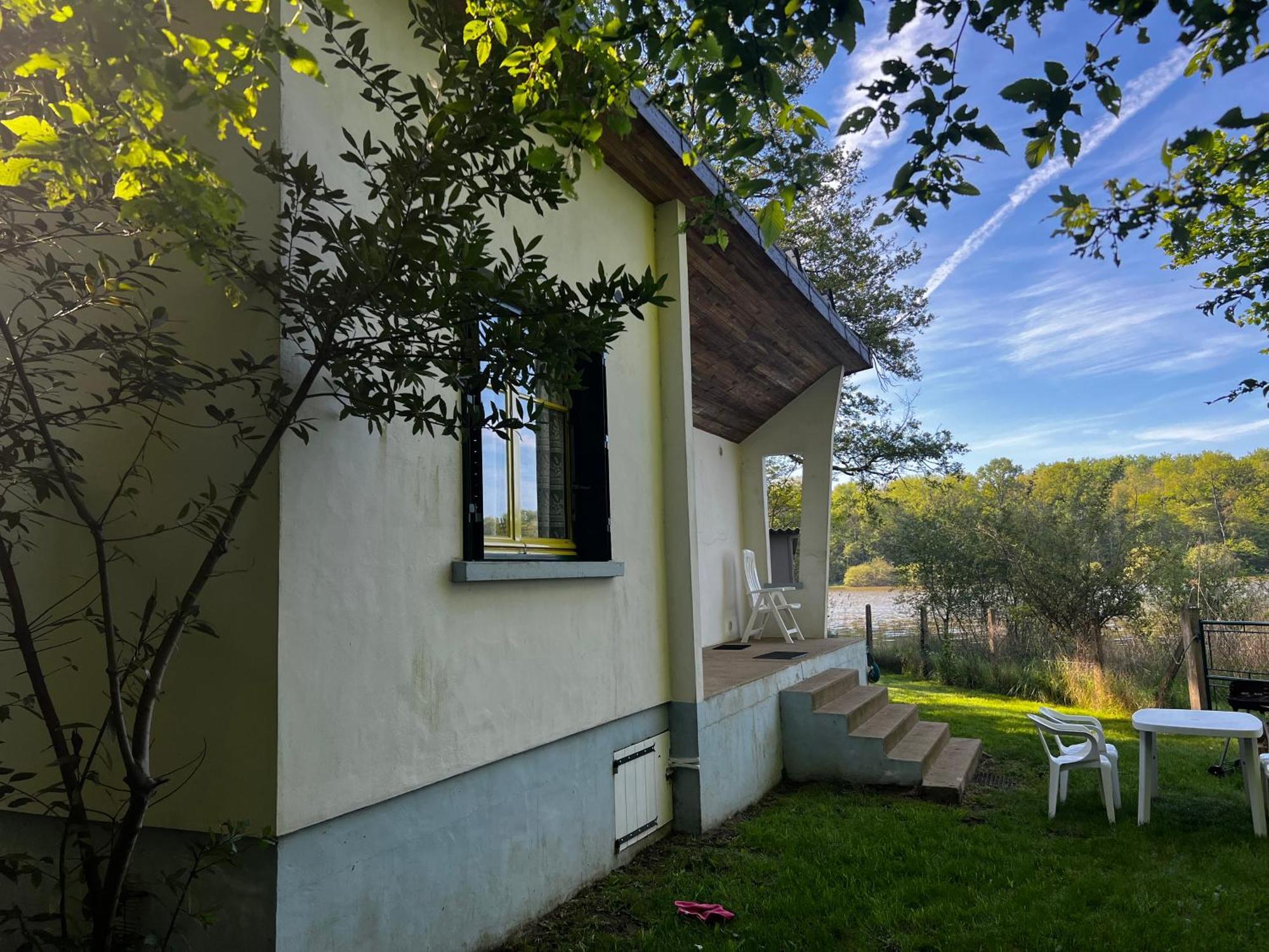 Chalet Au Bord De L'Etang 4 Pers Les Boulmiers Exterior foto